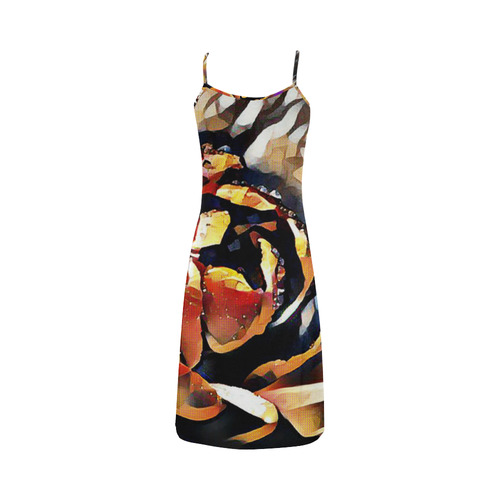 FineArt Colorful Tulip Alcestis Slip Dress (Model D05)
