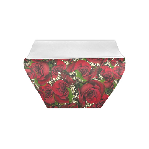 Carmine Roses Clutch Bag (Model 1630)