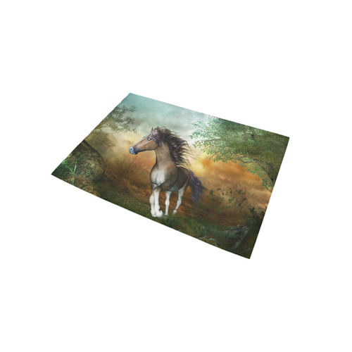 Wonderful running horse Area Rug 5'x3'3''