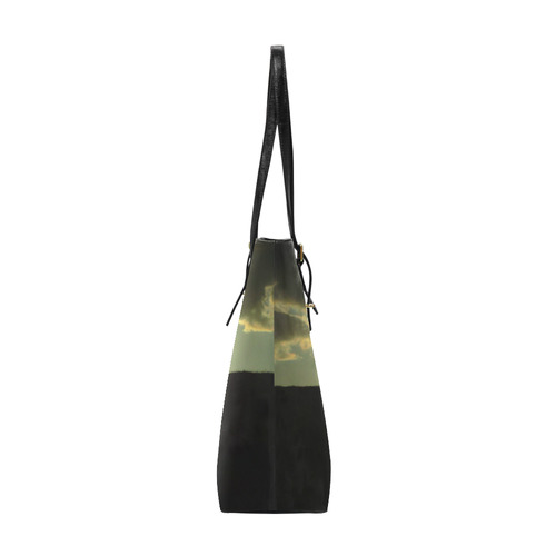 Sunset over the hill Euramerican Tote Bag/Small (Model 1655)