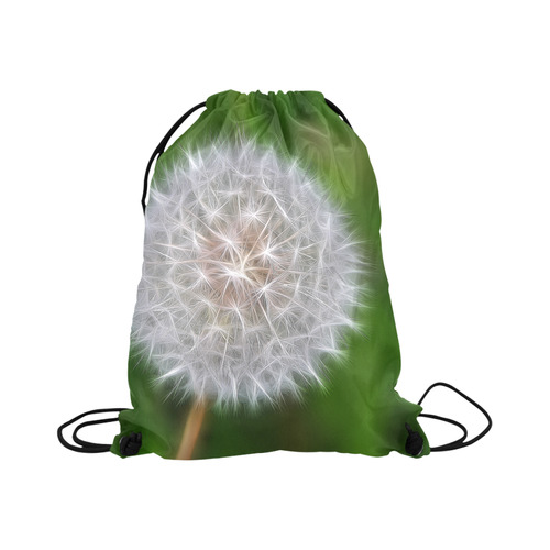 Dandelion Tangle FX Large Drawstring Bag Model 1604 (Twin Sides)  16.5"(W) * 19.3"(H)