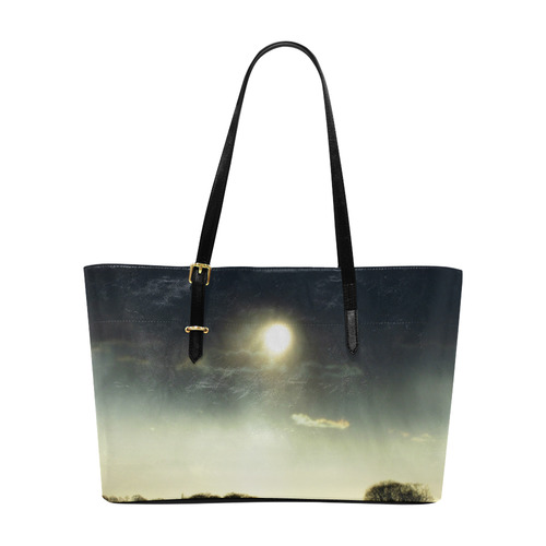 Sunset Euramerican Tote Bag/Large (Model 1656)