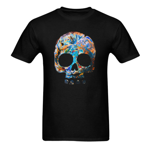 Death Flower Men's T-Shirt in USA Size (Two Sides Printing)