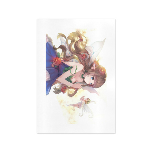 TWO ANIME FAIRIES Art Print 13‘’x19‘’