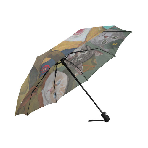 Cat Scouts Underbrella Auto-Foldable Umbrella (Model U04)