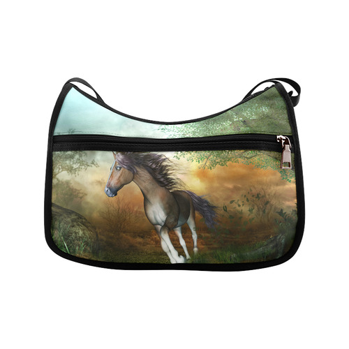 Wonderful running horse Crossbody Bags (Model 1616)