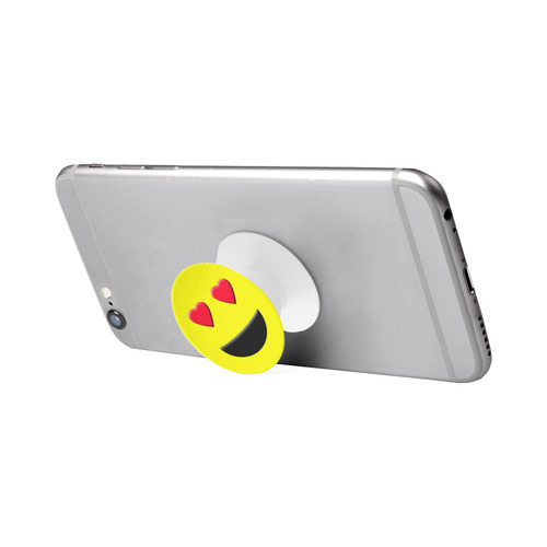 Emoticon Heart Smiley Air Smart Phone Holder ID D1351017