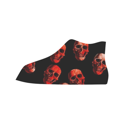 skulls red Vancouver H Men's Canvas Shoes/Large (1013-1)