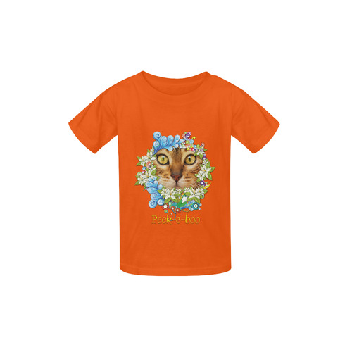 Peek-a-boo Kid's  Classic T-shirt (Model T22)