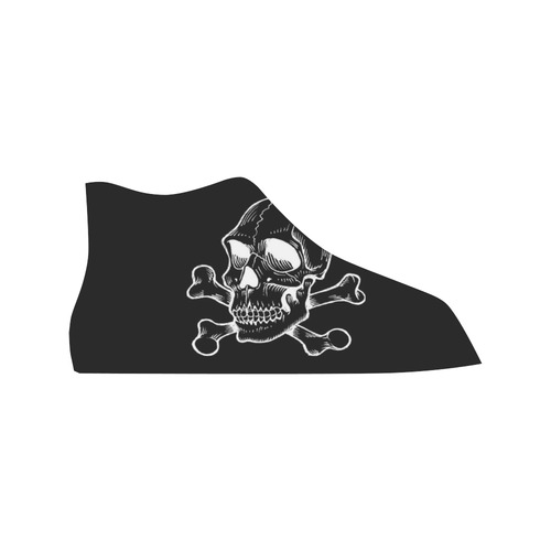 Skull 816 (Halloween) Vancouver H Men's Canvas Shoes/Large (1013-1)