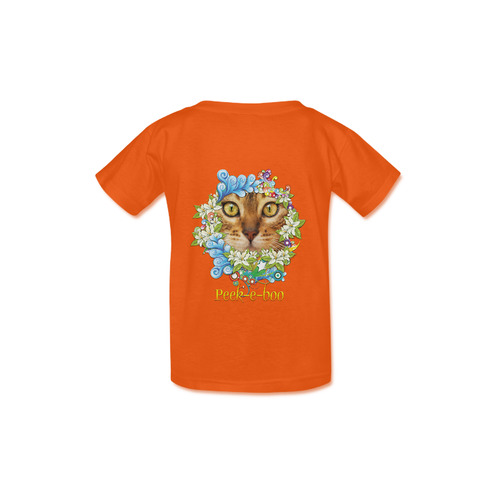Peek-a-boo Kid's  Classic T-shirt (Model T22)