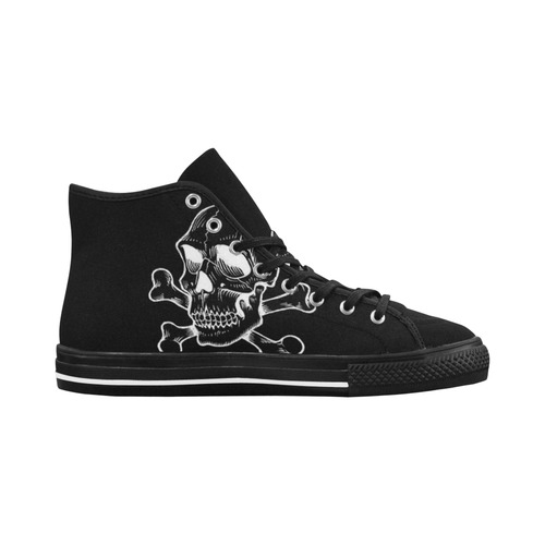 Skull 816 (Halloween) Vancouver H Men's Canvas Shoes/Large (1013-1)