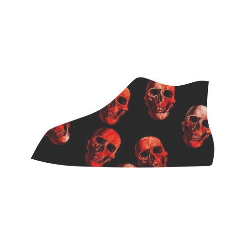 skulls red Vancouver H Women's Canvas Shoes (1013-1)