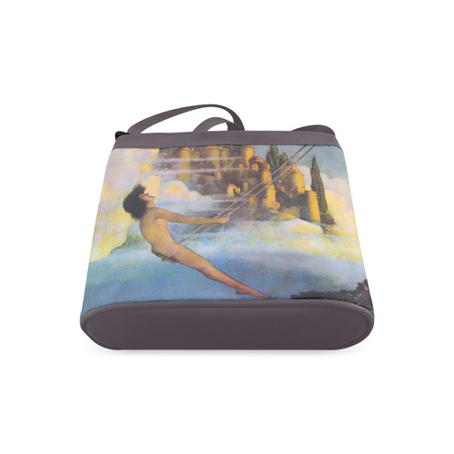 Dinky Bird Maxfield Parrish Fantasy Crossbody Bags (Model 1613)