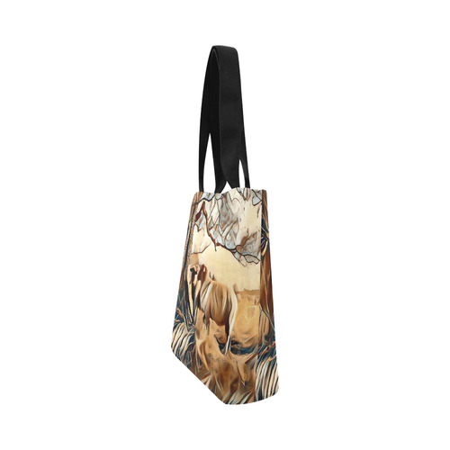 Farmers Lovely World Canvas Tote Bag (Model 1657)
