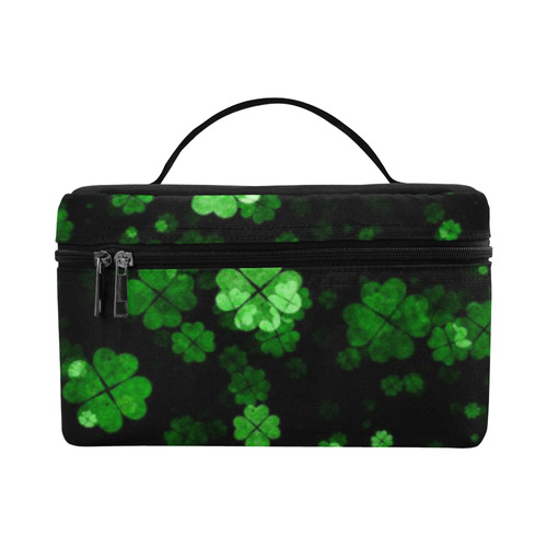 shamrocks 2 green by JamColors Cosmetic Bag/Large (Model 1658)
