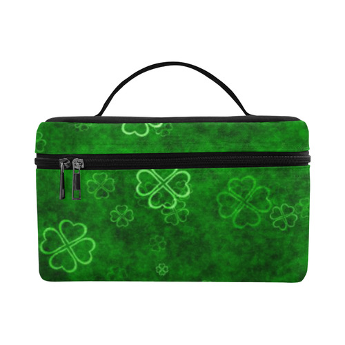 shamrocks 3 green by JamColors Cosmetic Bag/Large (Model 1658)