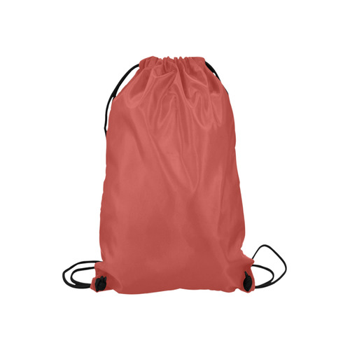 Aurora Red Small Drawstring Bag Model 1604 (Twin Sides) 11"(W) * 17.7"(H)