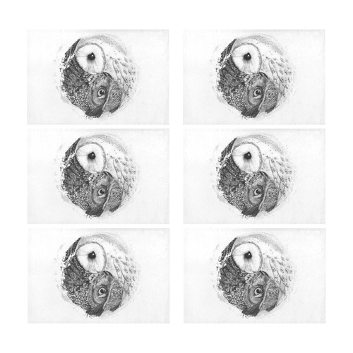 OWL Placemat 12’’ x 18’’ (Set of 6)