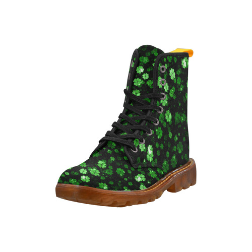 shamrocks 2 green by JamColors Martin Boots For Men Model 1203H