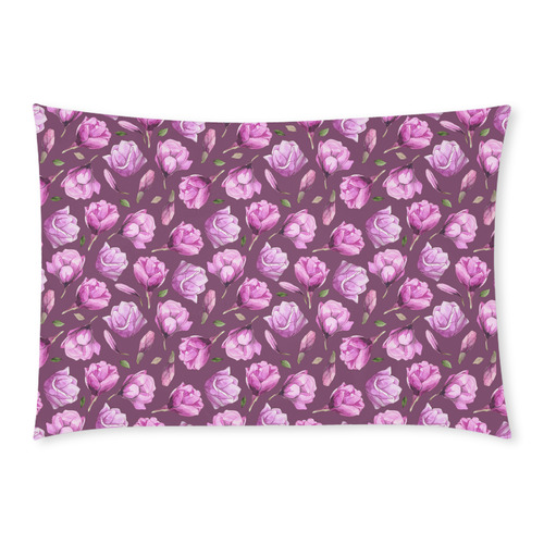 Magnolia Custom Rectangle Pillow Case 20x30 (One Side)