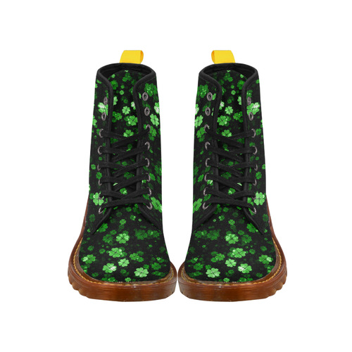 shamrocks 2 green by JamColors Martin Boots For Men Model 1203H
