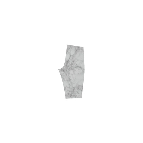 Gray Marble Hestia Cropped Leggings (Model L03)