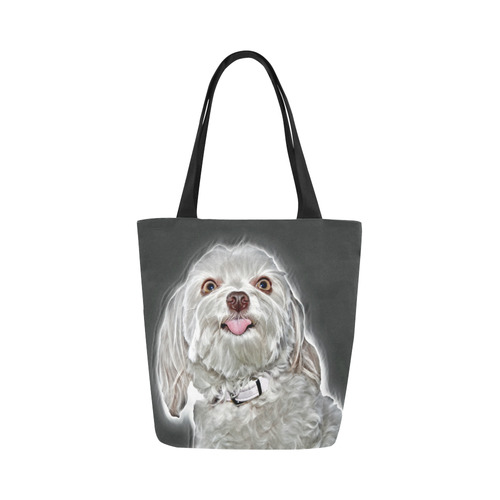 Cheeky Lovely Buddy Canvas Tote Bag (Model 1657)