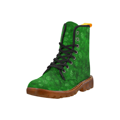 shamrocks 3 green by JamColors Martin Boots For Men Model 1203H