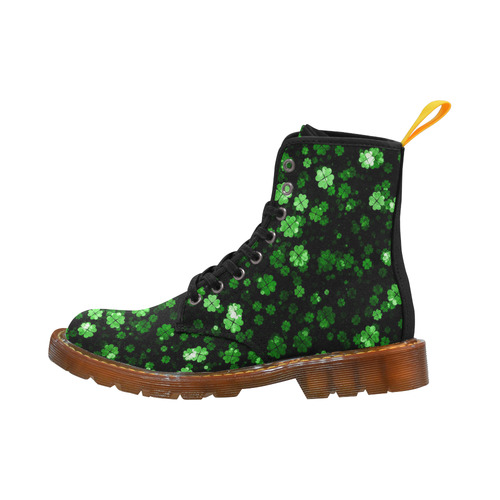 shamrocks 2 green by JamColors Martin Boots For Men Model 1203H