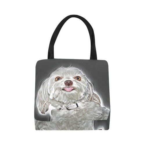 Cheeky Lovely Buddy Canvas Tote Bag (Model 1657)