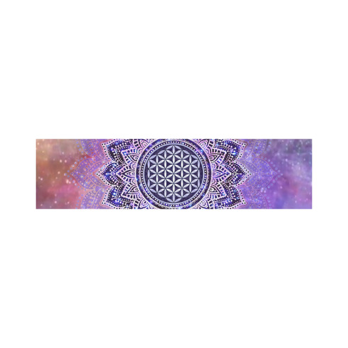 Flower Of Life Lotus Of India Galaxy Colored Lunch Bag/Large (Model 1658)