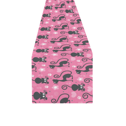 Cute Cats I Table Runner 14x72 inch