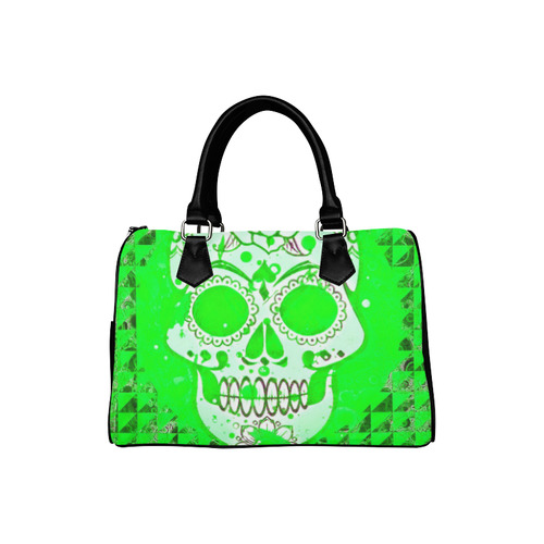 neon green handbag