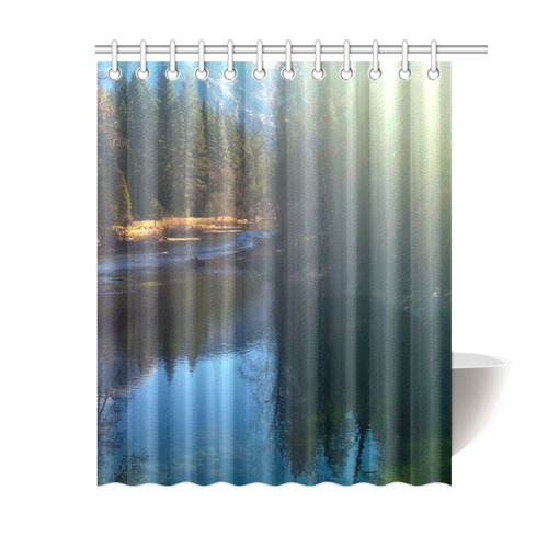 Beautiful Morning Shower Curtain 60"x72"