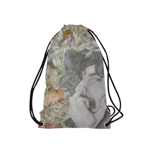 Fantasy of Frank Small Drawstring Bag Model 1604 (Twin Sides) 11"(W) * 17.7"(H)