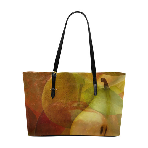 Apple & Pear Euramerican Tote Bag/Large (Model 1656)