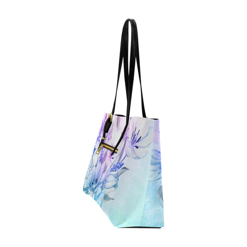 Wonderful flowers in soft watercolors Euramerican Tote Bag/Large (Model 1656)