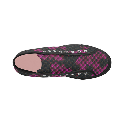 Snake Pattern A by JamColors Vancouver H Women's Canvas Shoes (1013-1)