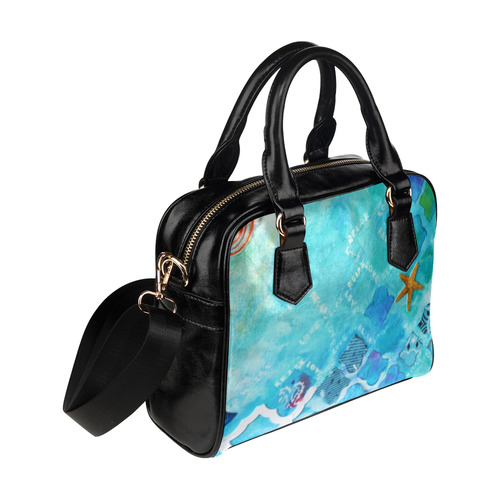 Star fish Shoulder Handbag (Model 1634)