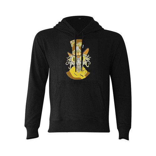 Steampunk Cat Black Oceanus Hoodie Sweatshirt (NEW) (Model H03)