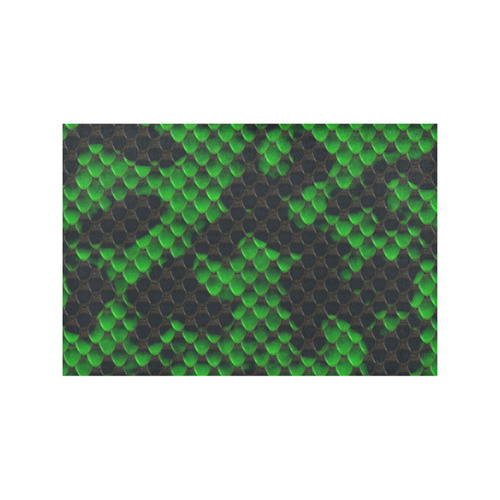 Snake Pattern D by JamColors Placemat 12’’ x 18’’ (Set of 4)