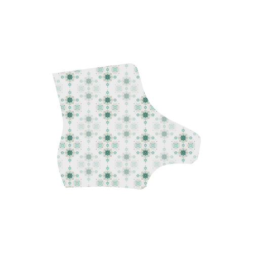 Green seamless pattern with atmosphere Martin Boots For Men Model 1203H