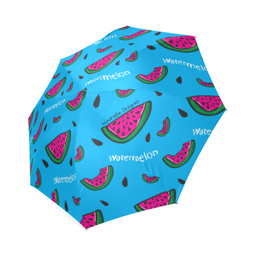 Watermelon Slices Foldable Umbrella (Model U01)