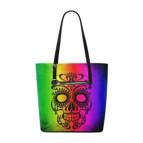 Skull20170343_by_JAMColors Euramerican Tote Bag/Small (Model 1655)