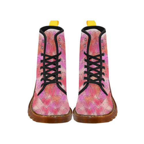 Hearts. Inspired by the Magic Island of Gotland. Martin Boots For Women Model 1203H