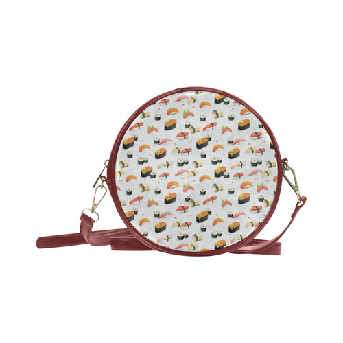 Sushi Lover Round Sling Bag (Model 1647)