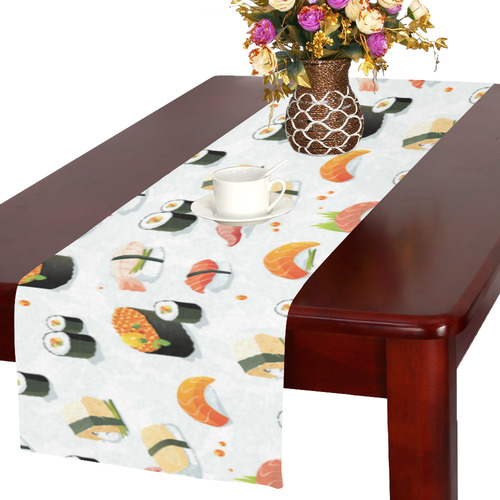 Sushi Lover Table Runner 16x72 inch