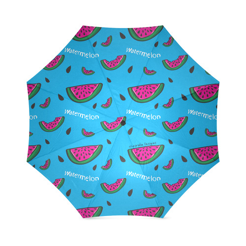 Watermelon Slices Foldable Umbrella (Model U01)