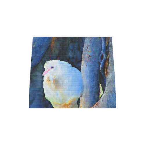 White Bird on Branch Boston Handbag (Model 1621)